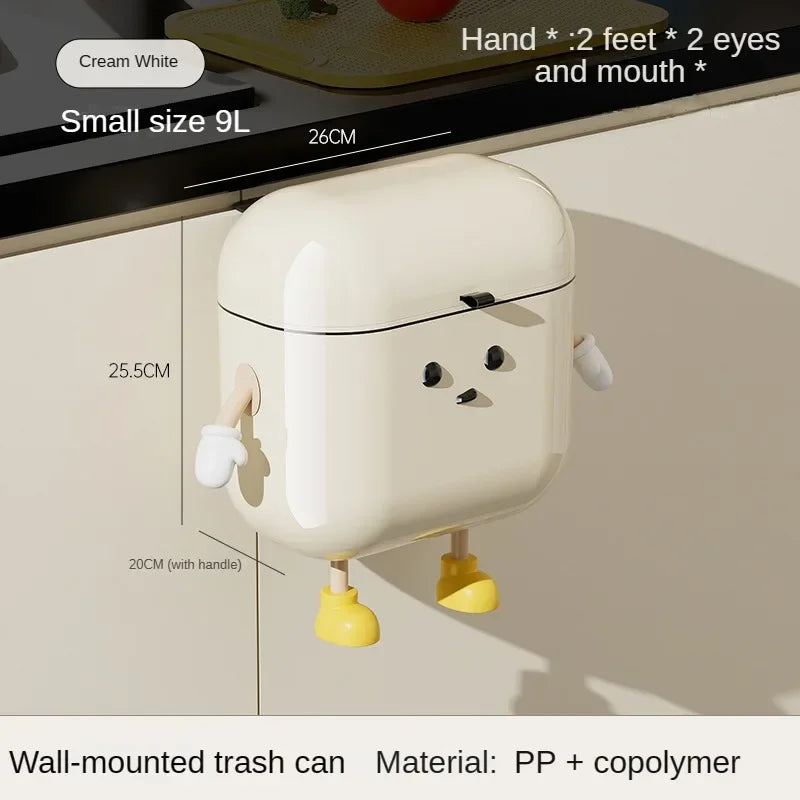 Sikunuo | Surprised Face Hanging Trash Can