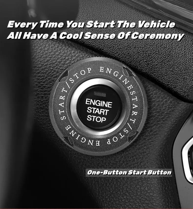 Sikunuo | PRedective and Stylish Start Button Cover for Car and Motorcycle