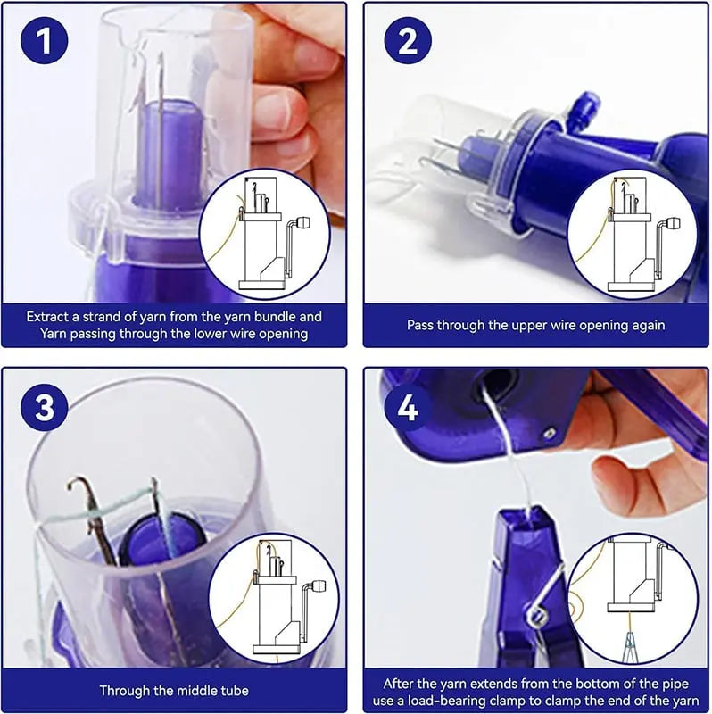 Sikunuo | Cord Machine for Crafting – Quick, Perfect Cords by Crank