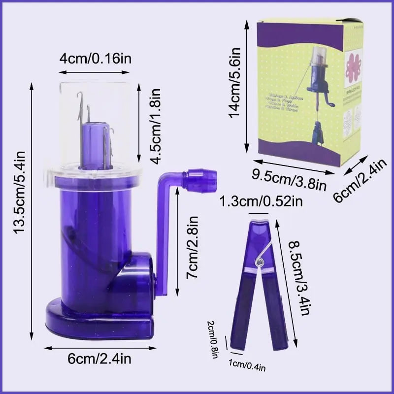 Sikunuo | Cord Machine for Crafting – Quick, Perfect Cords by Crank