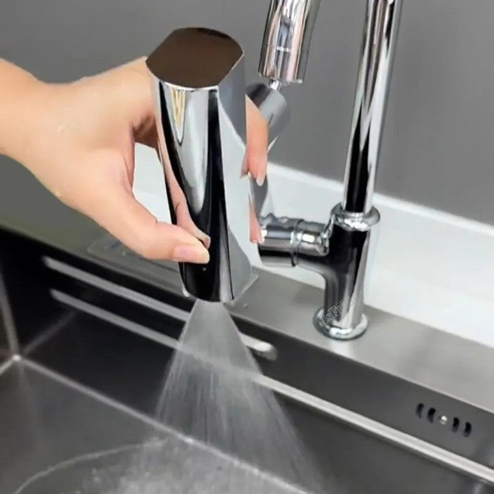 Sikunuo | Universal Rotating Waterfall Sink Faucet Extension