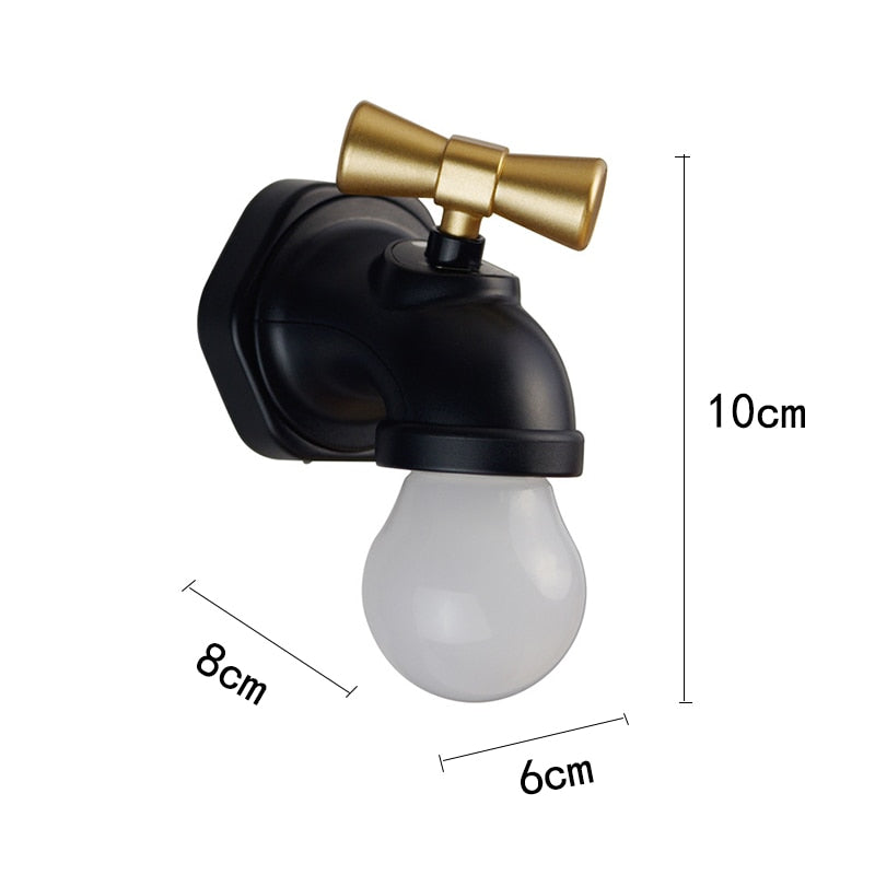 Sikunuo | Creative Faucet Wall Lamp