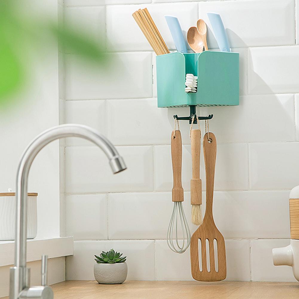 Sikunuo | Self-Adhesive Kitchen Utensils Drainer Rack