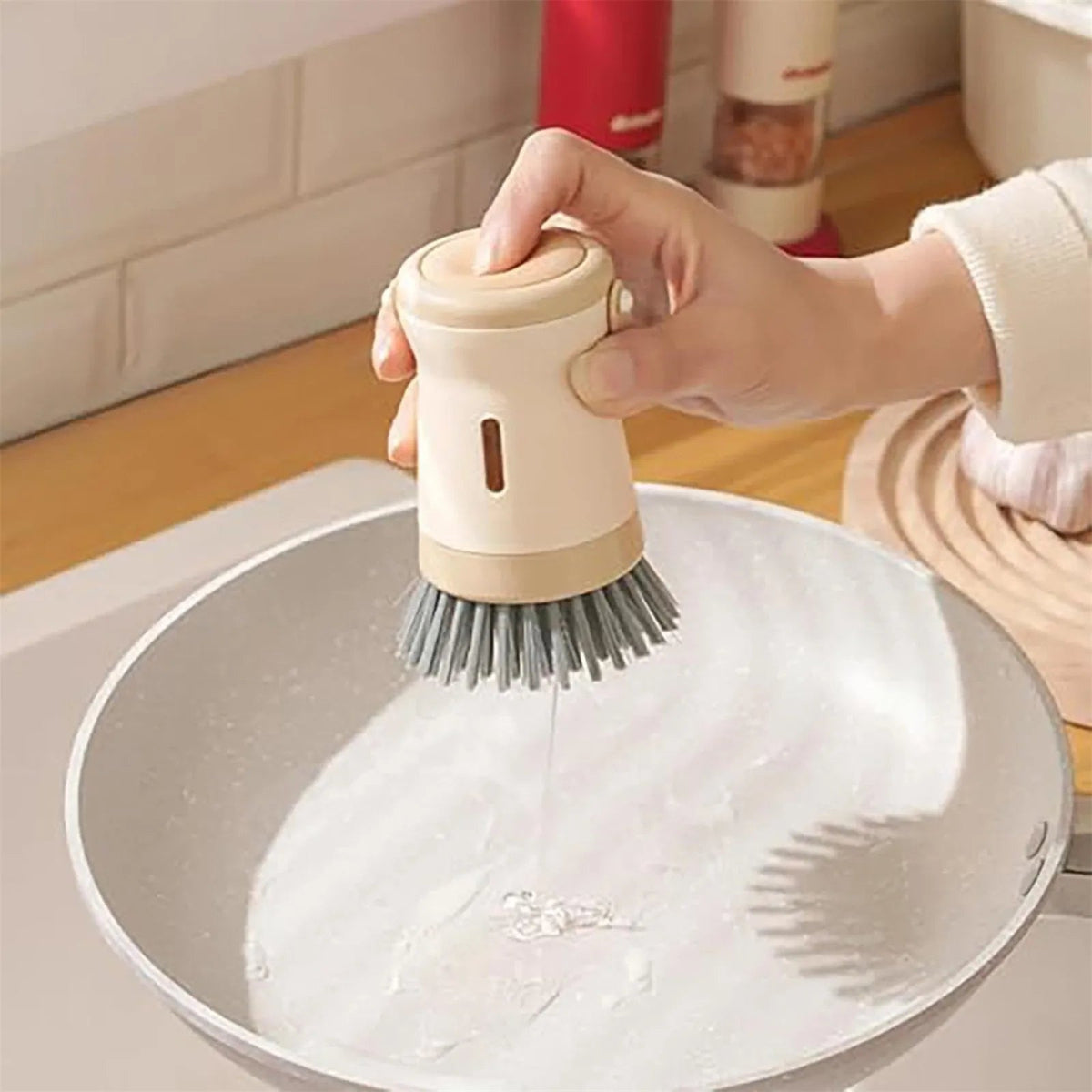 Sikunuo | Quick Wash Ergonomic Dishwashing Brush