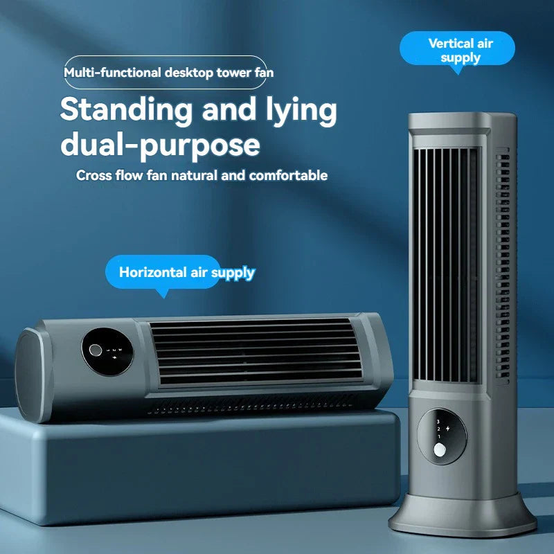 Sikunuo | Towerless Ultra Cool Air Conditioning Desktop Fan