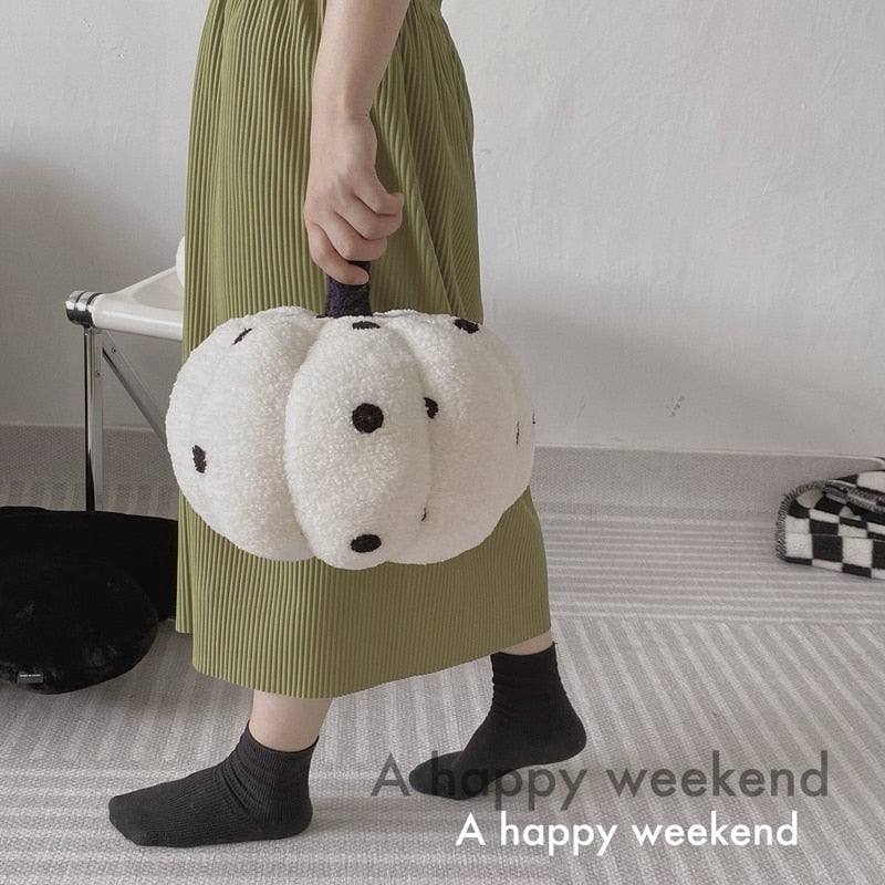 Sikunuo | Soft Pumpkin Plush Halloween Pillows
