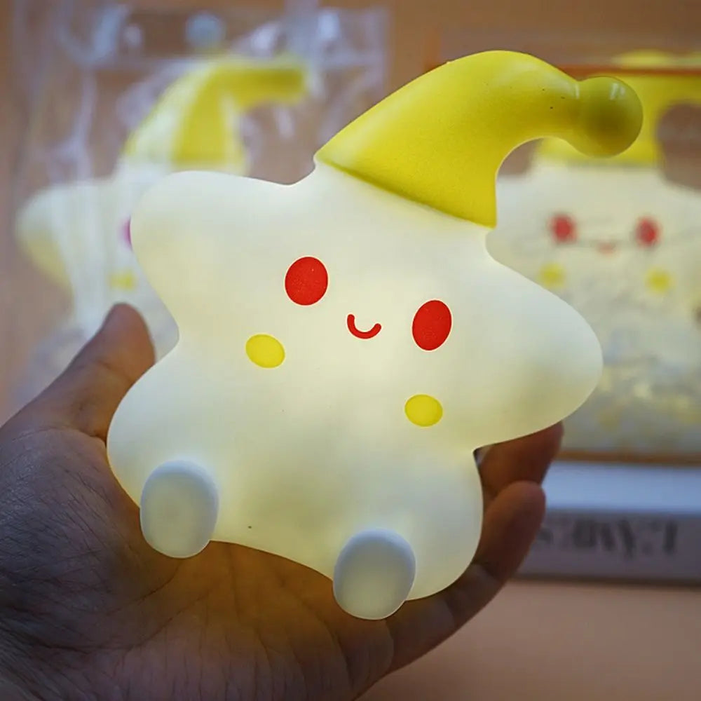 Sikunuo | Happy Little Star LED Silicone Night Lamp