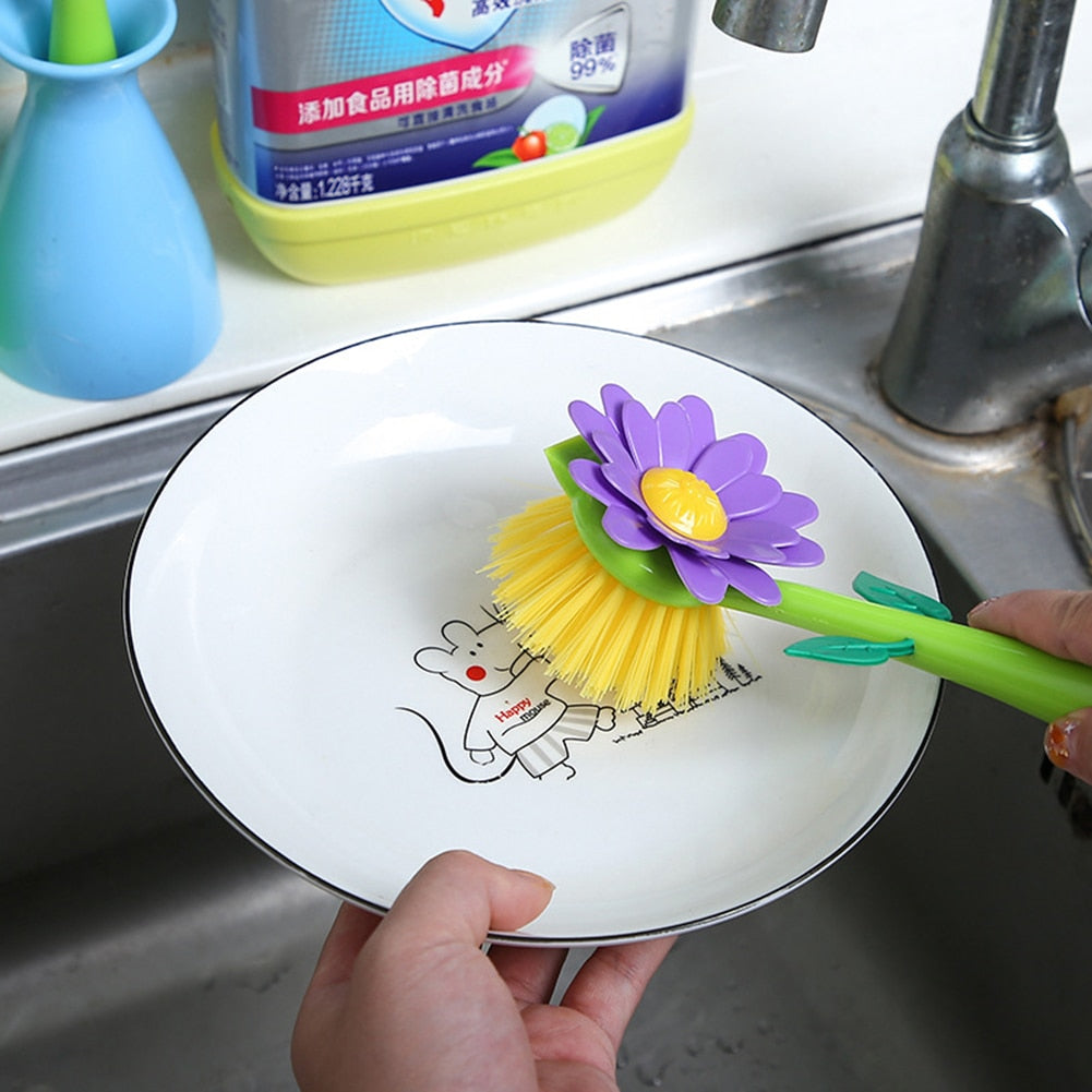 Sikunuo | Creative Flower Pot Cleaning Brush