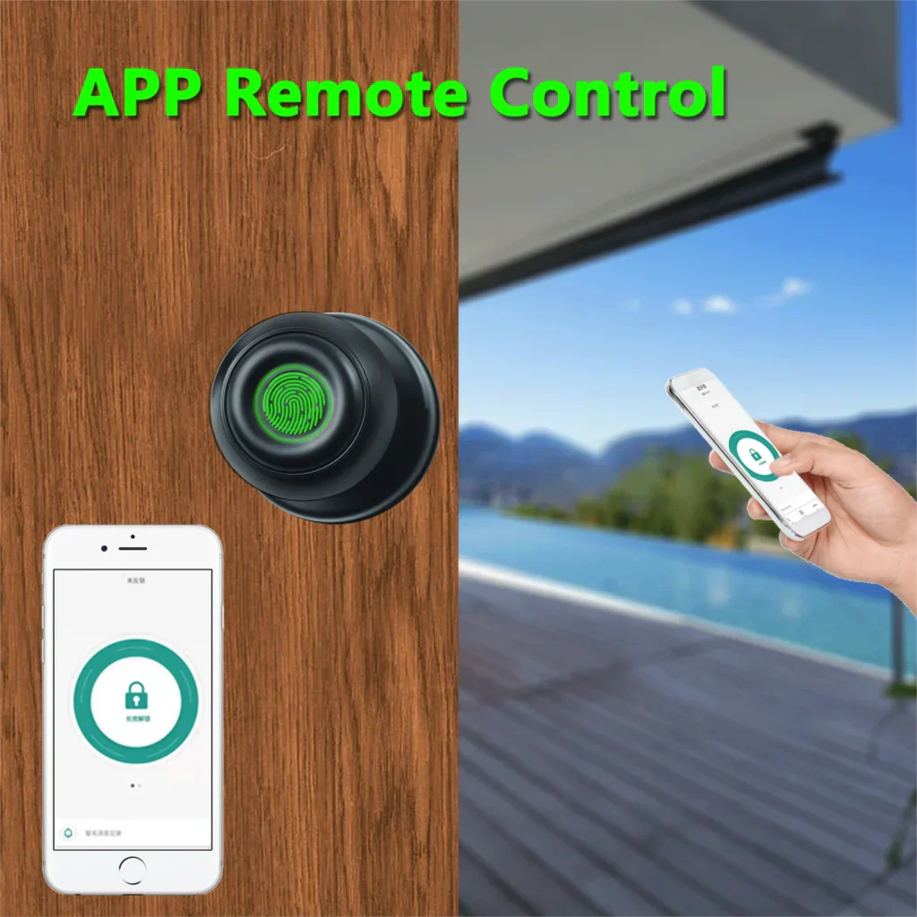 Sikunuo | Touch Secure Fingerprint Smart Door Knob