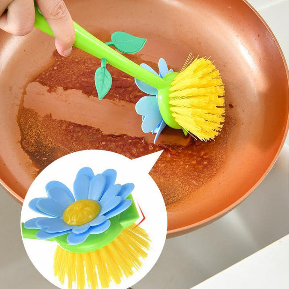 Sikunuo | Creative Flower Pot Cleaning Brush