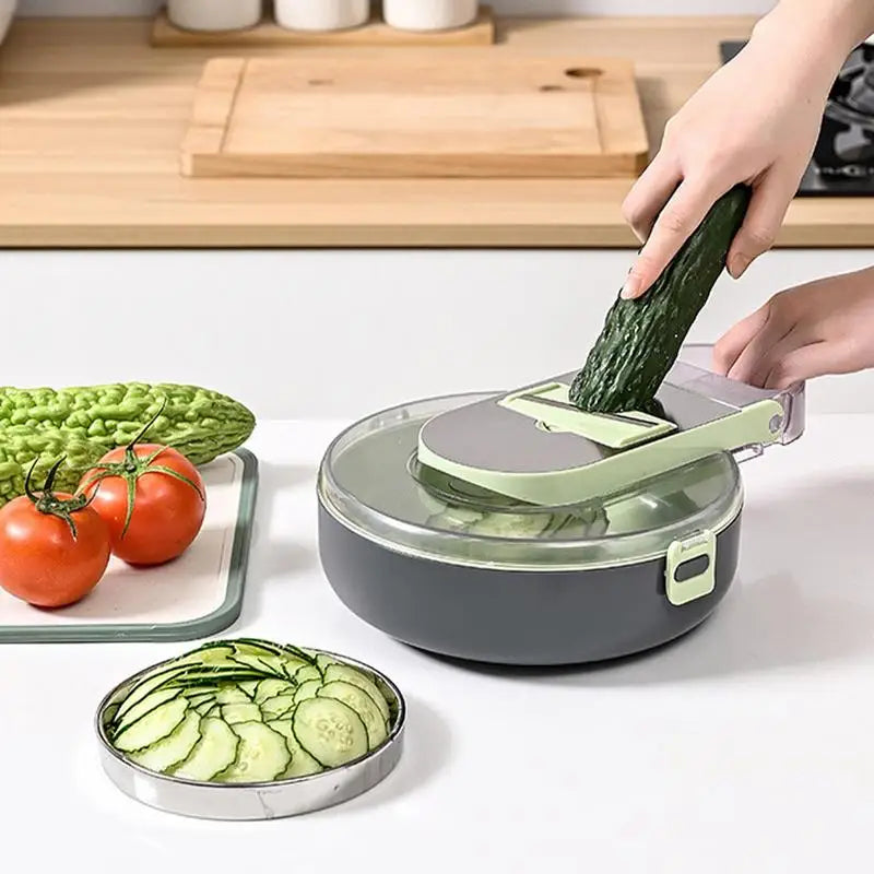 Sikunuo | All-in-One Chef Pro Multi-Blade Vegetable Slicer