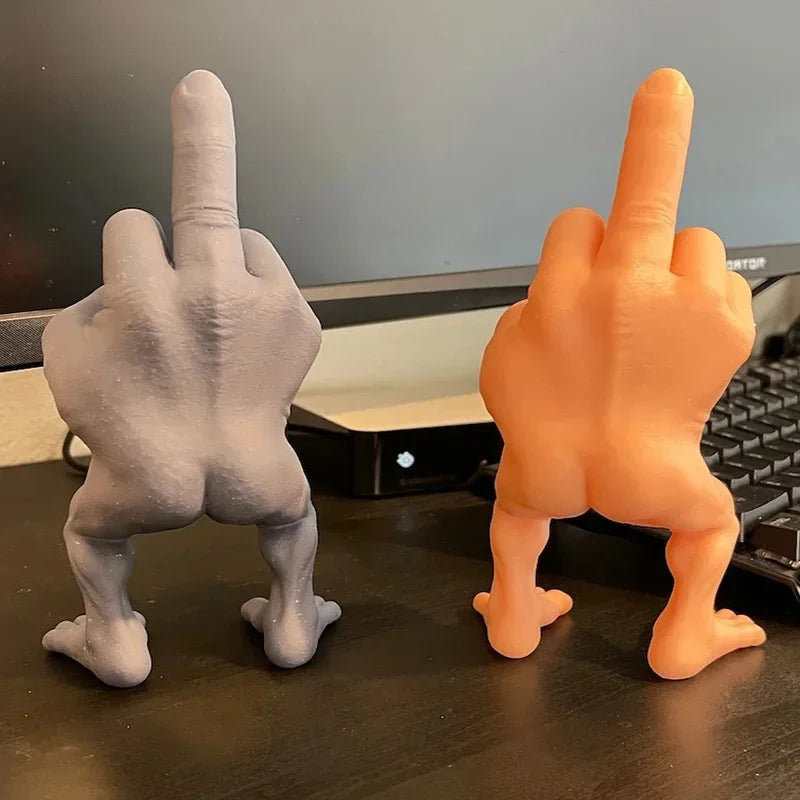 Sikunuo | 3D Printed Middle Finger Funny Decor