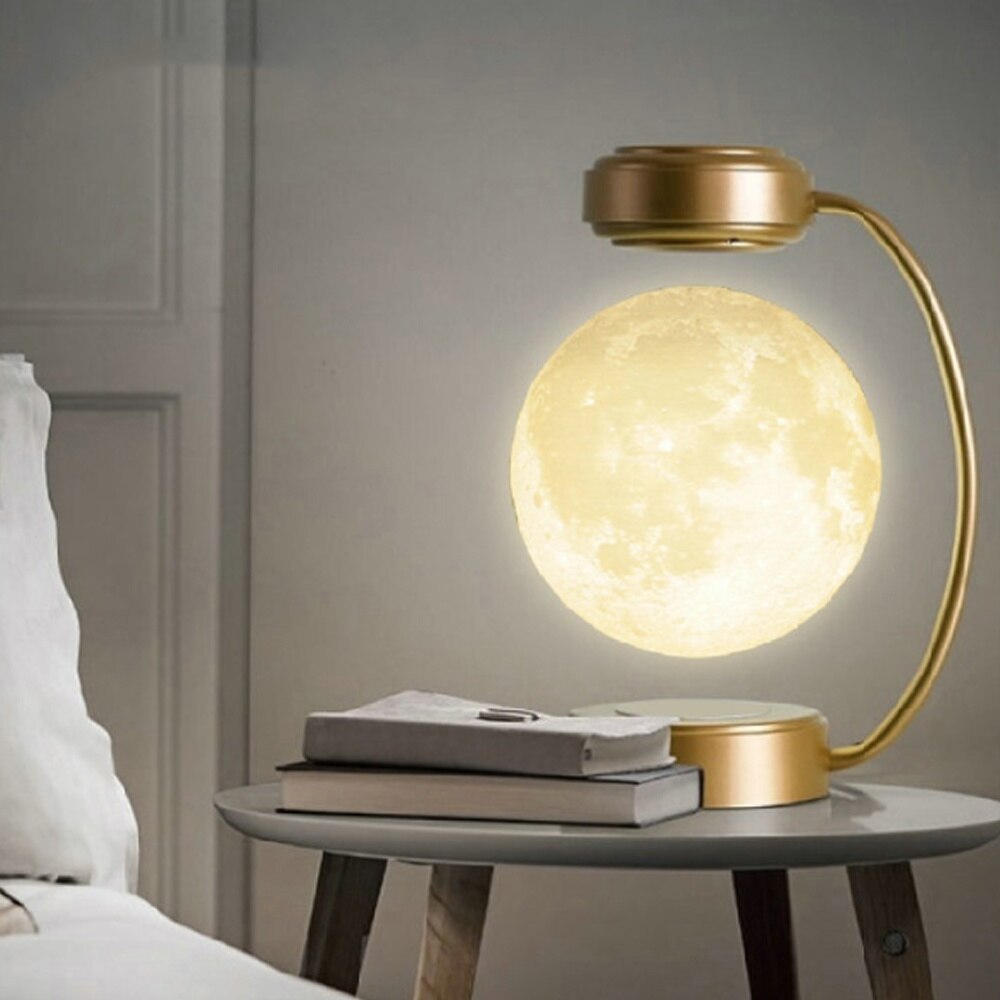 Sikunuo | 3D Magnetic Levitating Moon Night Lamp