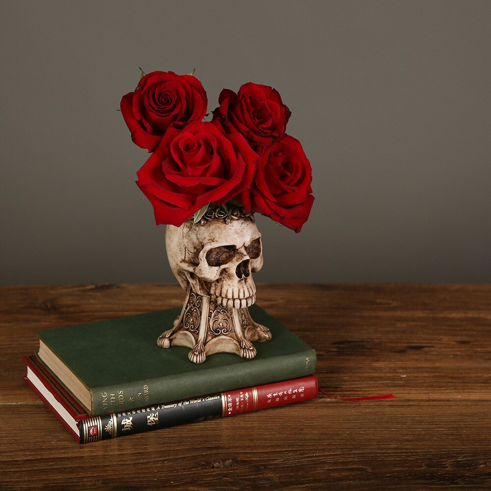 Sikunuo | Resin Skull Flower Pot