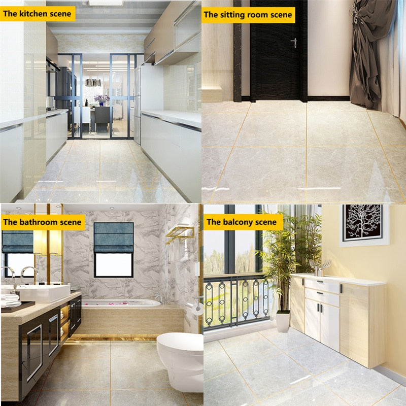 Sikunuo | Floor Tile Gap Filling Sticker