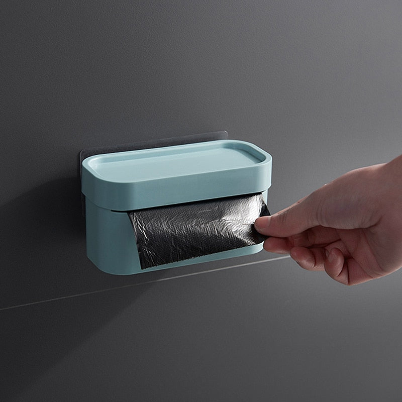 Sikunuo | Self-Adhesive Wall Garbage Bag Dispenser