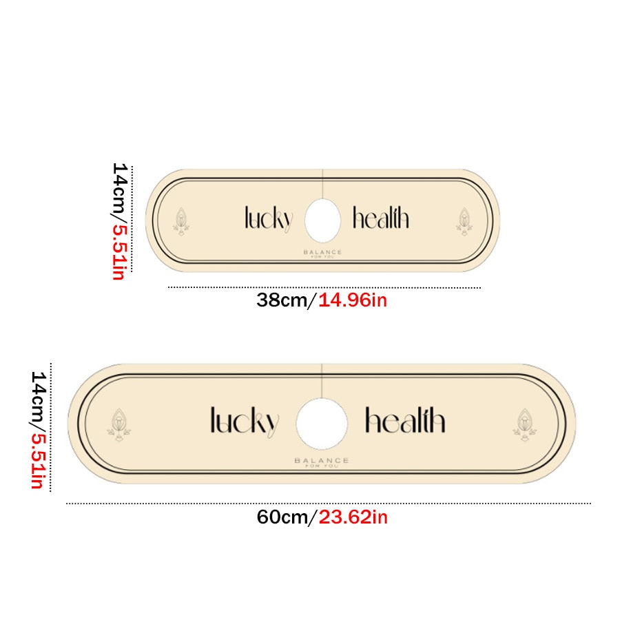 Sikunuo | Splash Catcher Sink Water Absorbent Mat