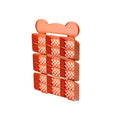 Sikunuo | Self-Adhesive Stackable Wall Cloth Organizer Shelf
