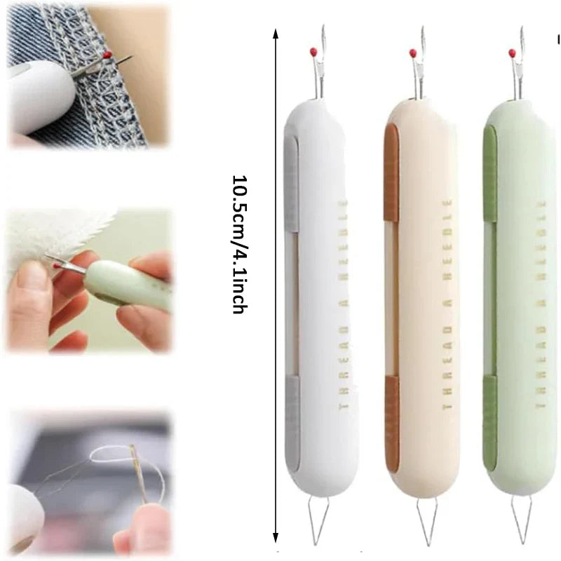 Sikunuo | Dual-Purpose Needle Threader Seam Ripper Tool