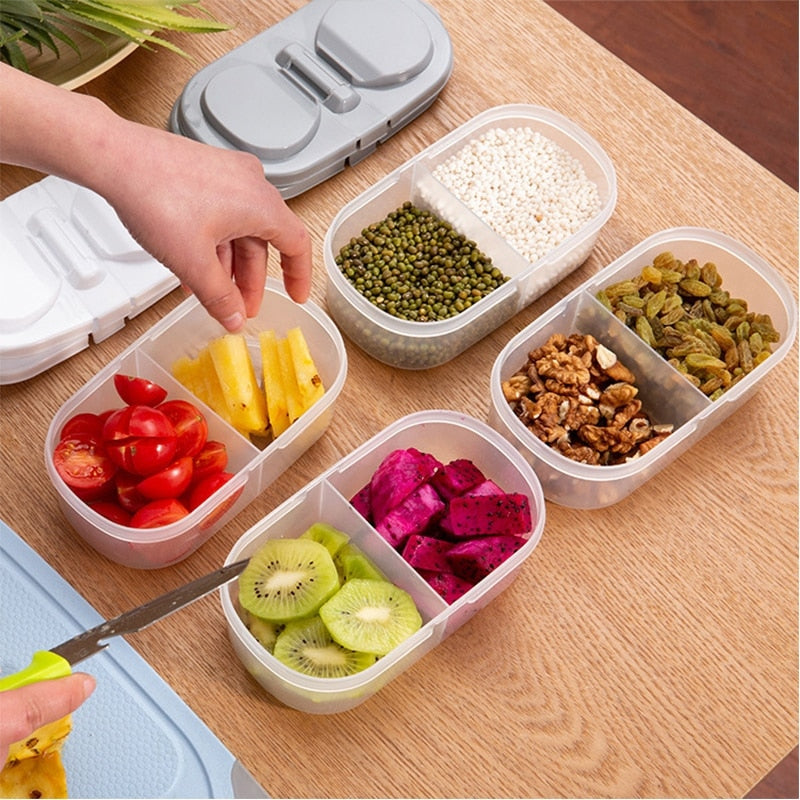 Sikunuo | Double Compartment Sealed Storage Fresh Box
