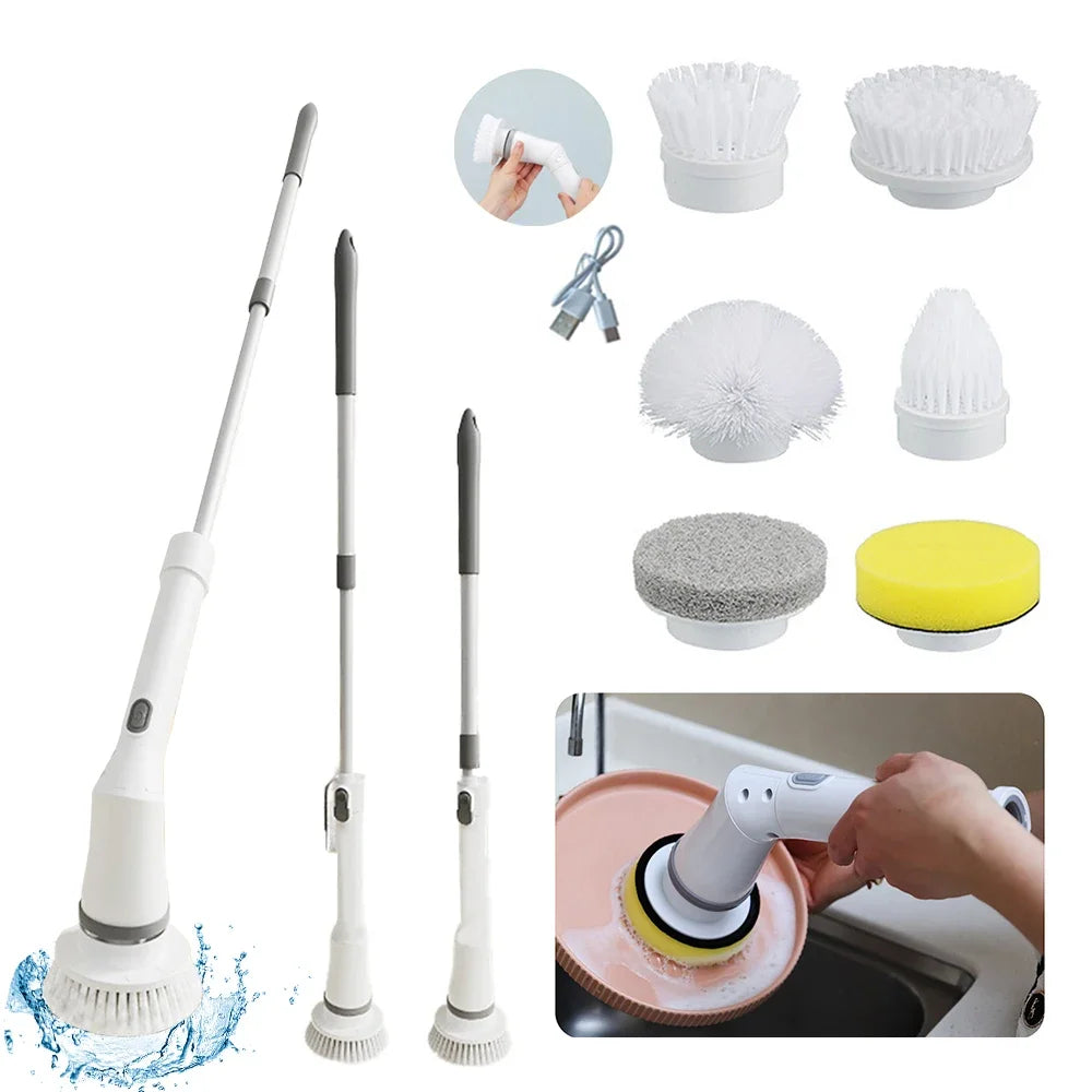 Sikunuo | Multi-Surface Cleaning Cordless Electric Brush