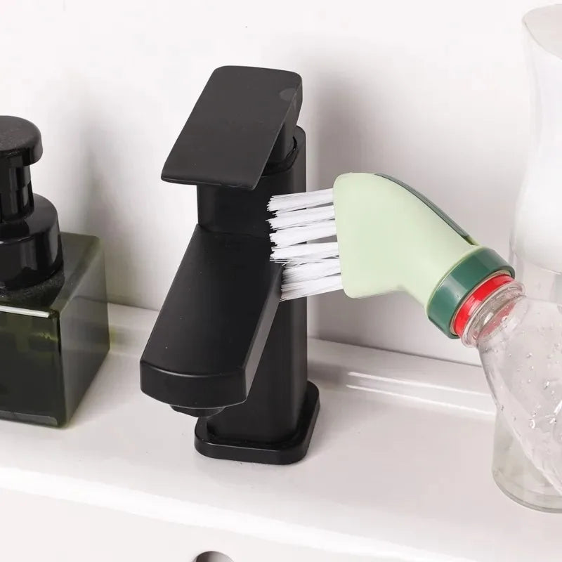 Sikunuo | Multifunctional Bottle Cap Dead Angle Cleaning Brush
