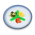 Sikunuo | Food-Grade Silicone 3-Compartment Food Separator