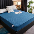 Sikunuo | Waterproof Ultra-Soft Fitted Latex Mattress Pad Cover