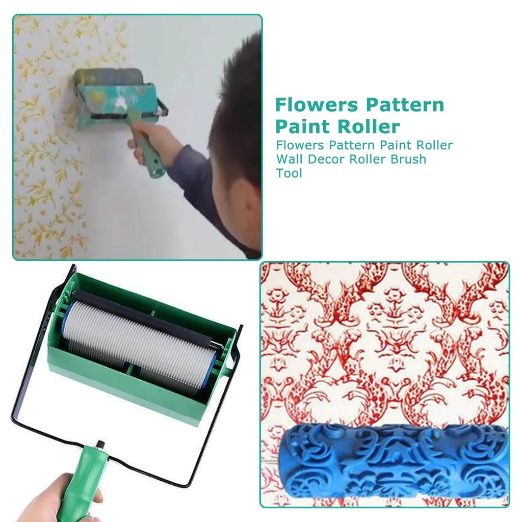 Sikunuo | Artistry Pattern Creative Paint Roller Tool