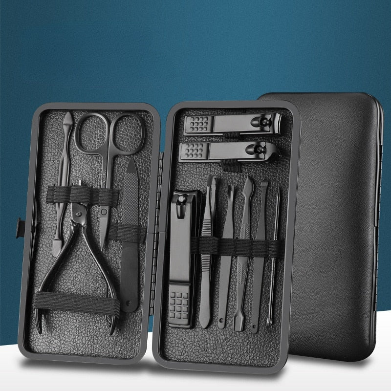 Sikunuo | Deluxe Detail Stainless Steel Manicure Tool Set