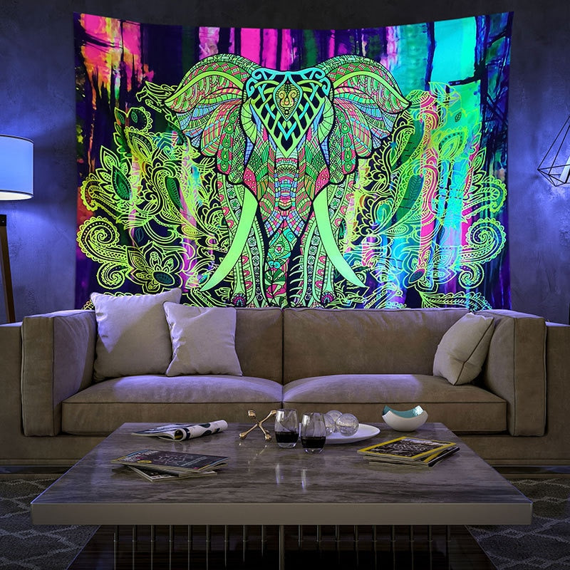 Sikunuo | Colorful Glowing Luminous Tapestry