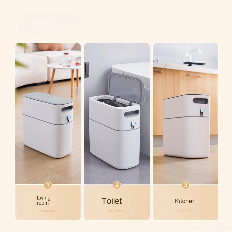 Sikunuo | Smart Dispose Auto Wrap Trash Can