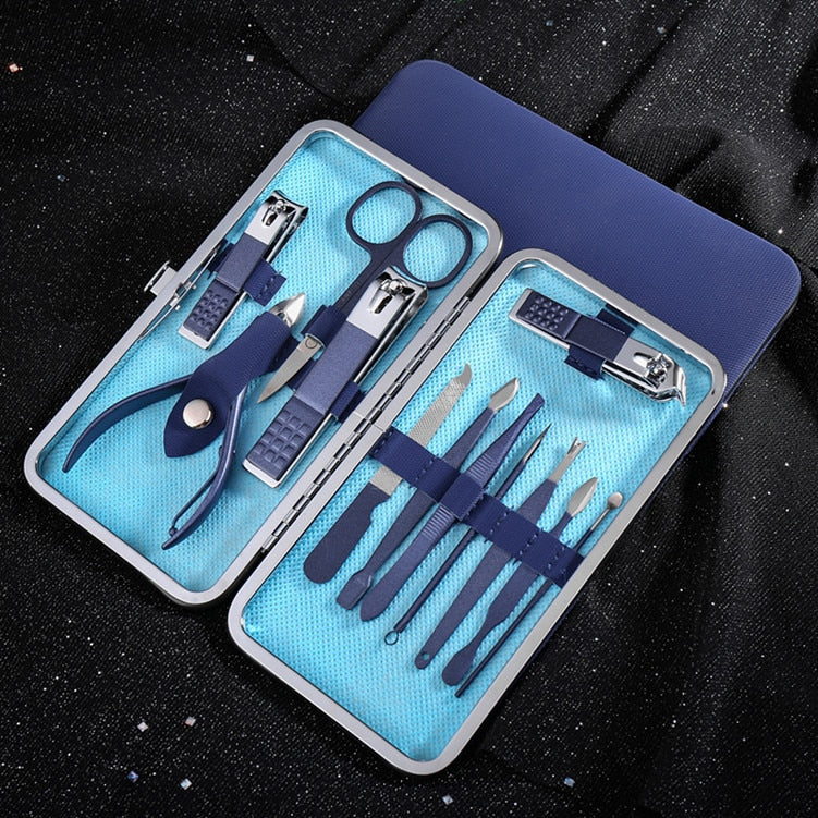 Sikunuo | Deluxe Detail Stainless Steel Manicure Tool Set