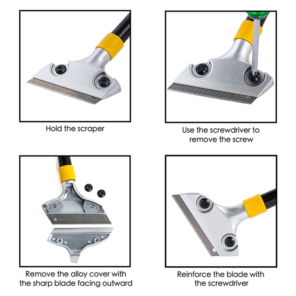 Sikunuo | Genius Wall Floor Cleaning Scraper Tool