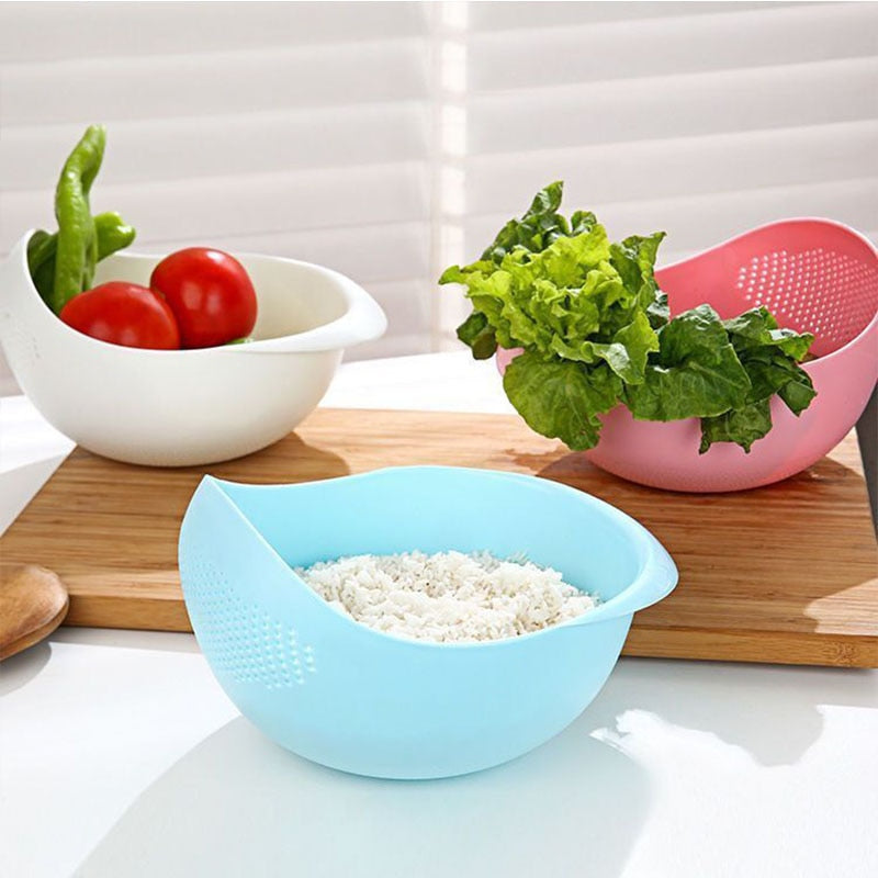 Sikunuo | 2in1 Easy Rice Drainer Basket