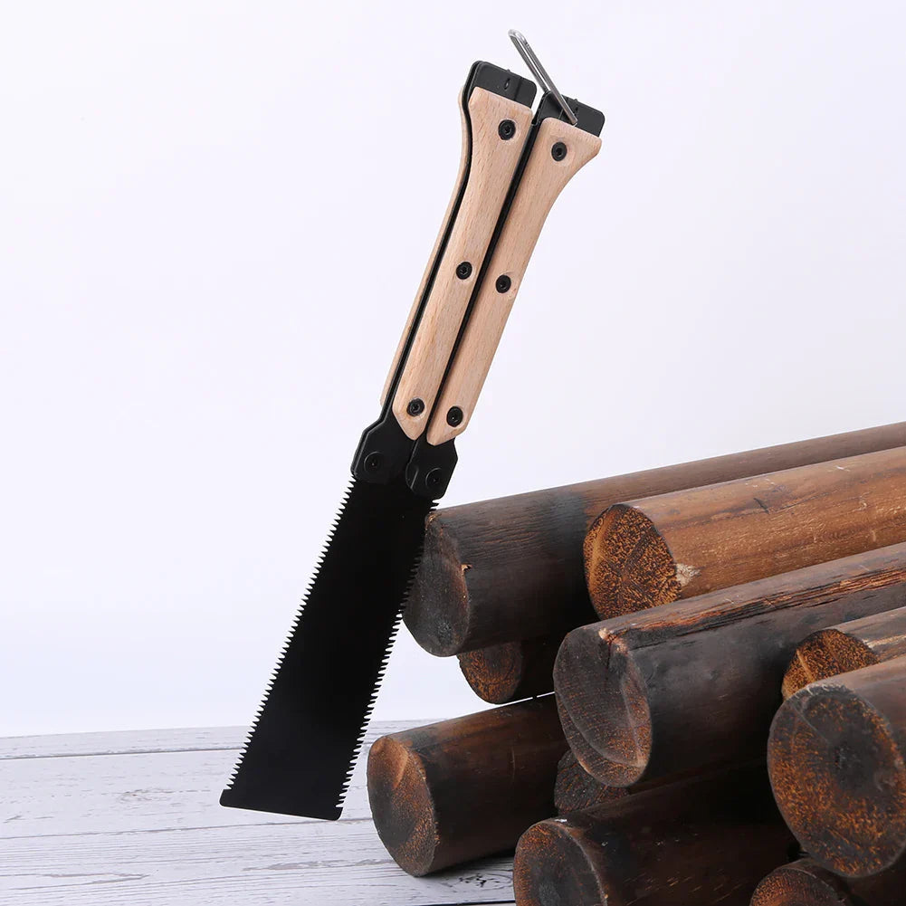 Sikunuo | Sharp Double-Sided Mini Foldable Hand Saw