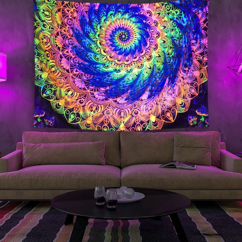 Sikunuo | Colorful Glowing Luminous Tapestry