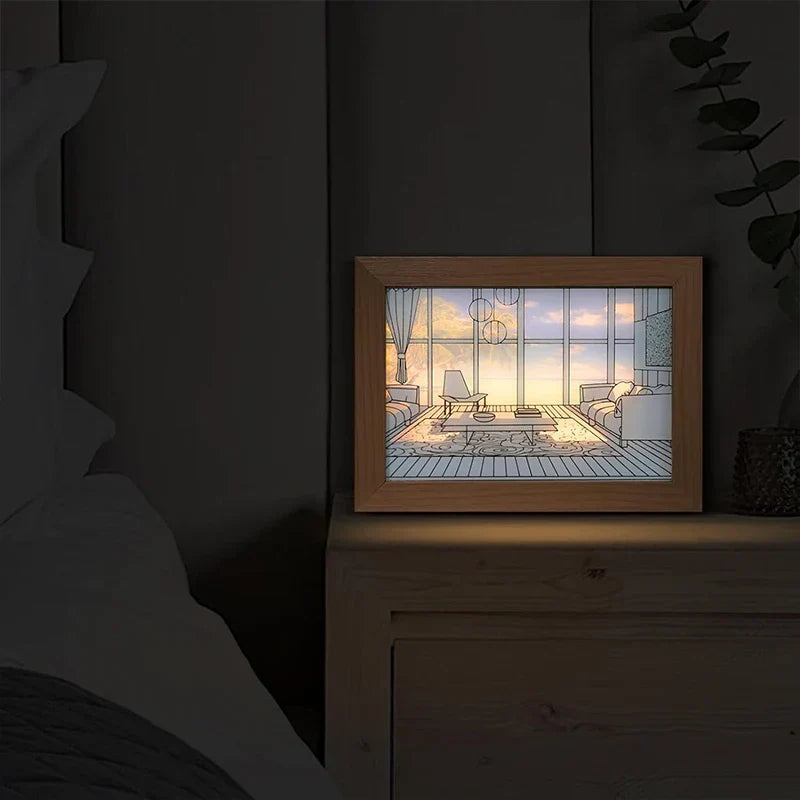Sikunuo | Luminous Decorative Dimmable Artsy Led Light Painting