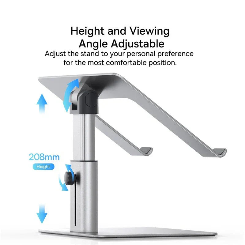 Sikunuo | Ergonomic Non-slip Height Adjustable Laptop Holder Stand