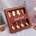 Sikunuo | 4Pcs Christmas Best Wishes Tableware Set
