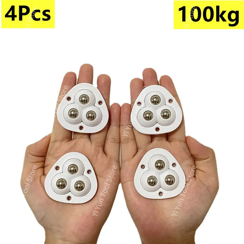 Sikunuo | Self-Adhesive Full Rotating Furniture Mover Wheel Rollers