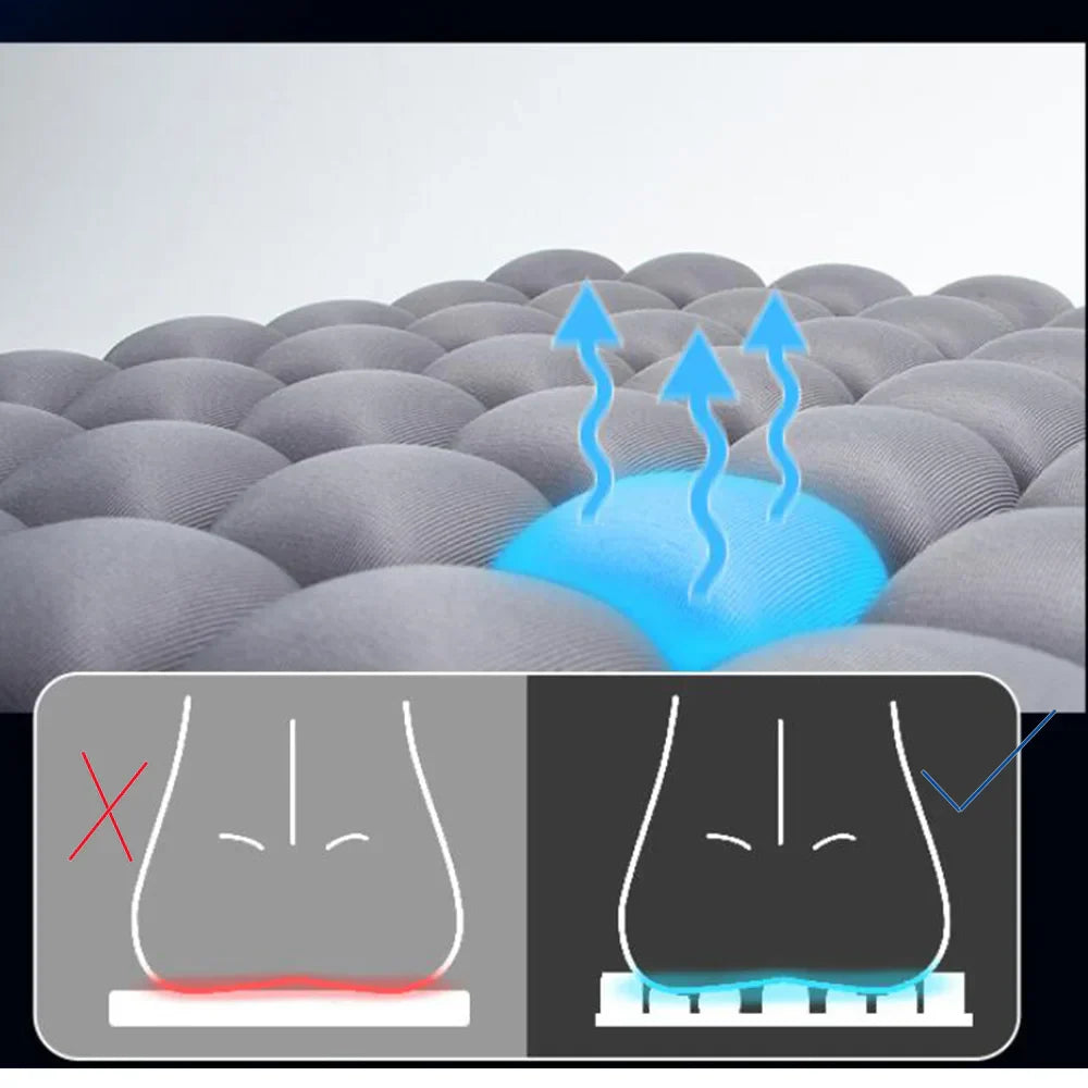 Sikunuo | Inflatable Heat Dissipation Ultra Soft Chair Cushion