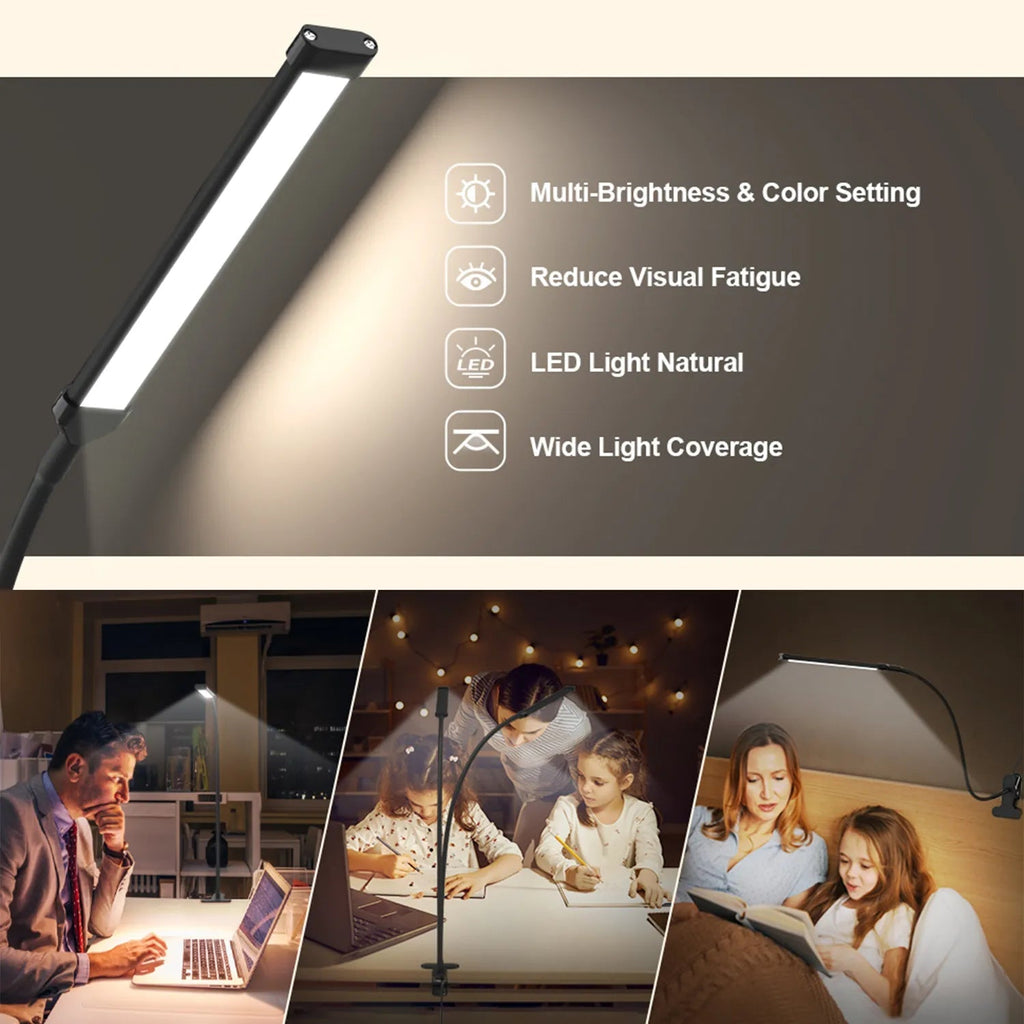 Sikunuo | Adaptive Workspace Dimmable Flexible LED Lamp