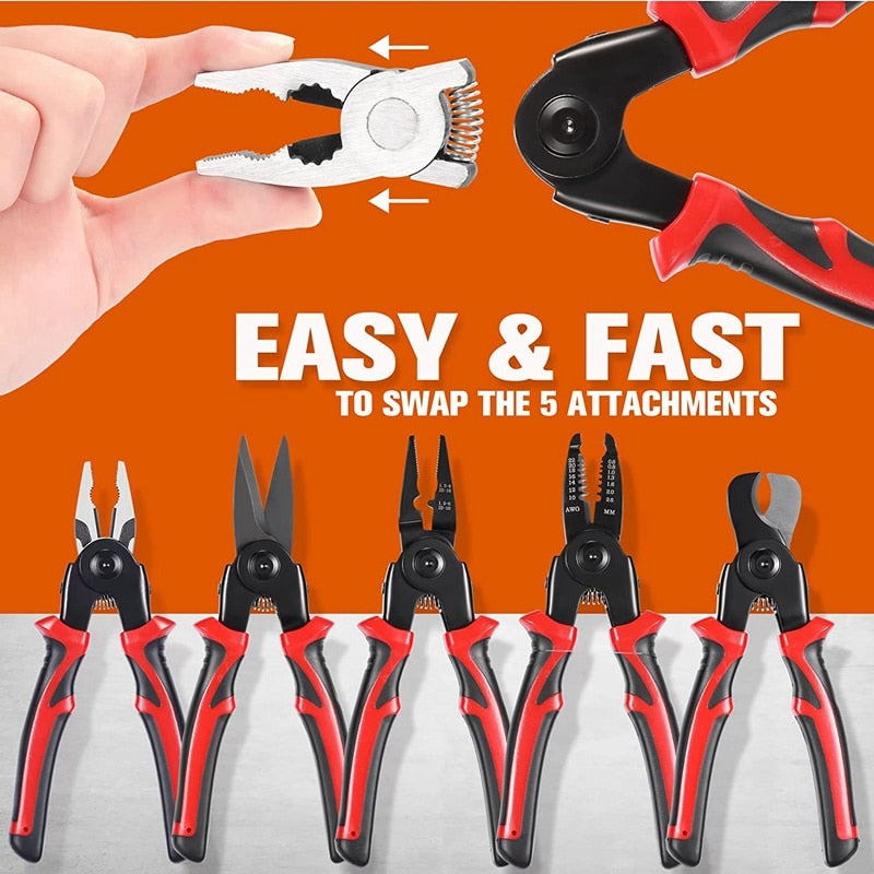 Sikunuo | 5in1 All Purpose Versatile Heavy Duty Tool Kit