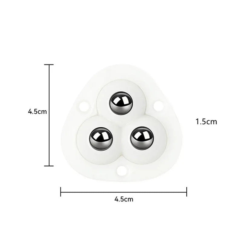 Sikunuo | Self-Adhesive Full Rotating Furniture Mover Wheel Rollers