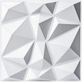 Sikunuo | 3D Diamond Design Decorative Matt Wall Panel Stickers