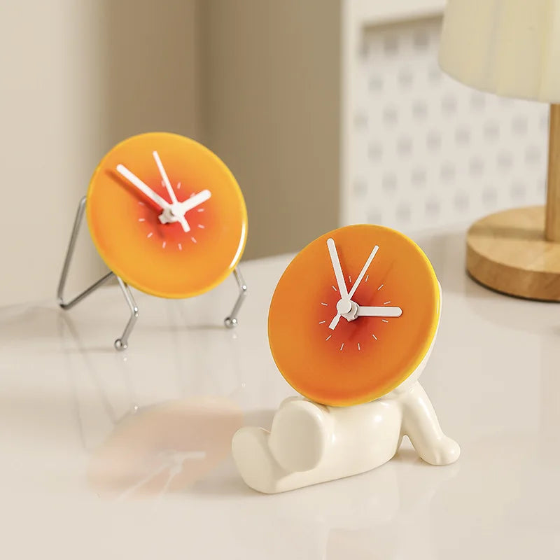 Sikunuo | Lazy Man Time Creative Desktop Clock