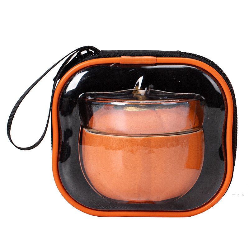 Sikunuo | Mini Pumpkin Ceramic Teapot Set