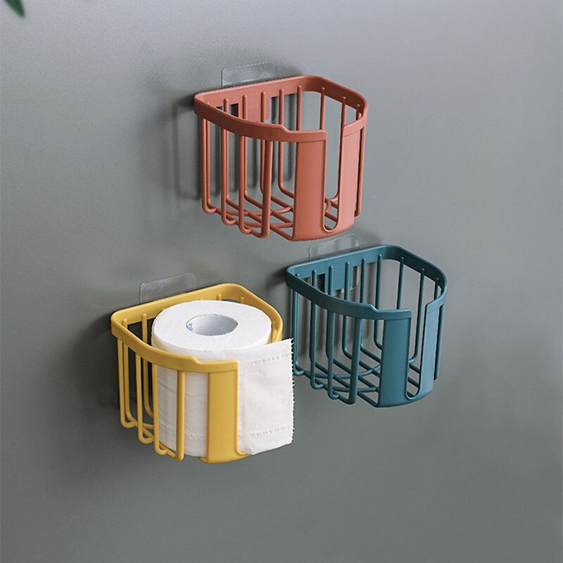 Sikunuo | Wall-Mounted Toilet Paper Holder Box