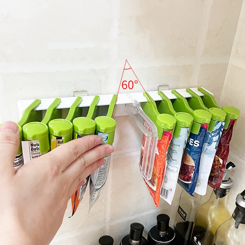 Sikunuo | Wall-Mounted Hang Around Seasoning Station Rack